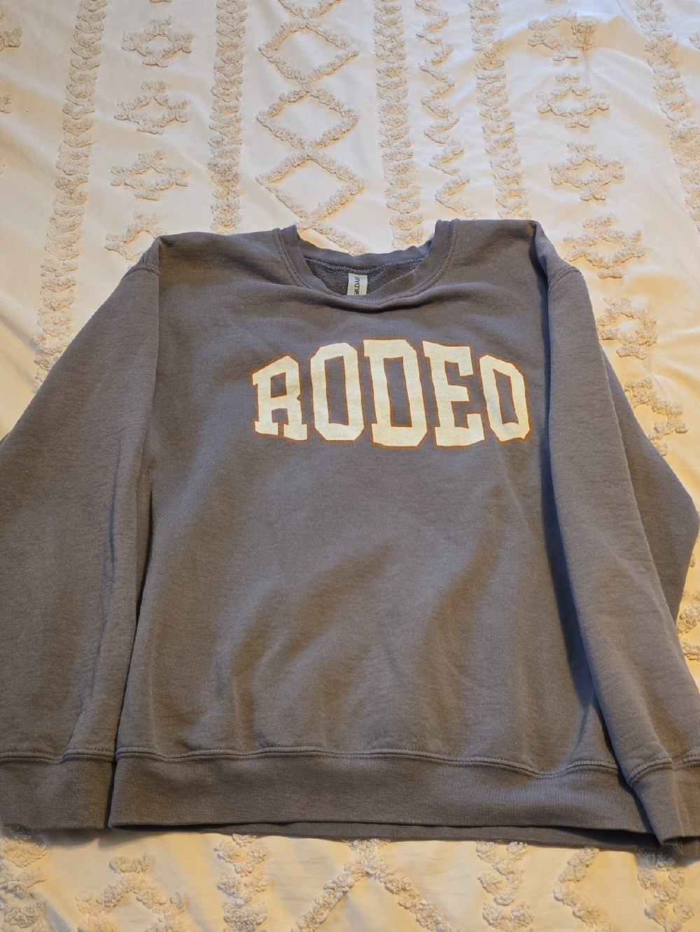 Womens Rodeo Crewneck Sweatshirt